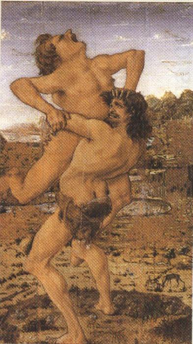 Antonio del Pollaiolo Hercules and Antaeus (mk36), Sandro Botticelli